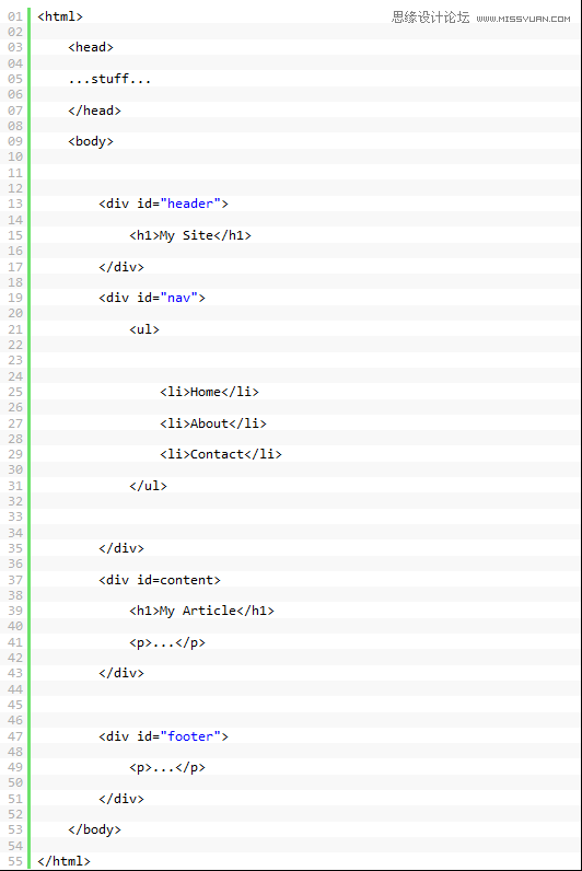试着用HTML5制作网页的过程,PS教程,思缘教程网